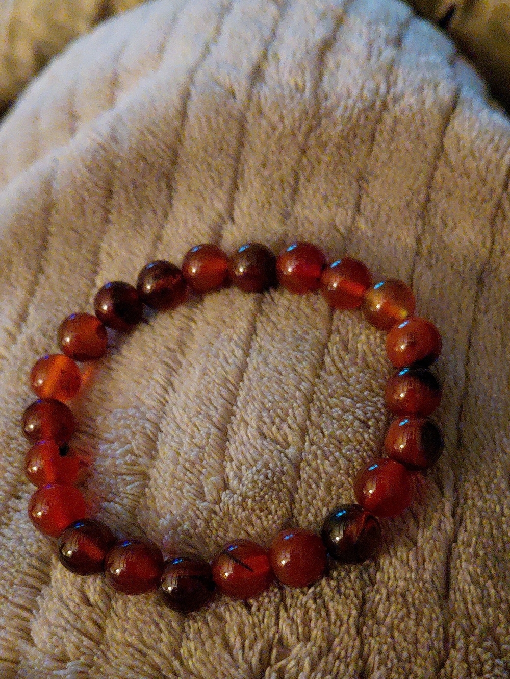 Red Carnelian Stretch Bracelet